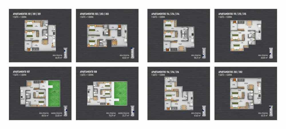 Apartamento, 2 quartos, 64 m² - Foto 13