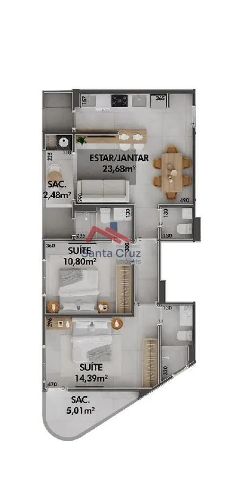 Apartamento, 2 quartos, 7948103006 m² - Foto 15