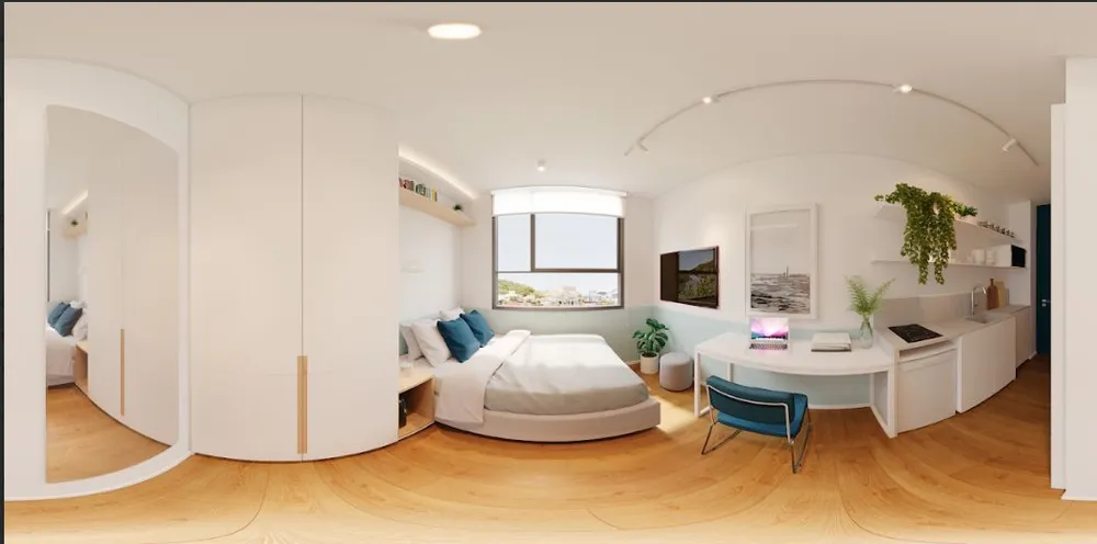 Apartamento, 1 quarto, 15 m² - Foto 3