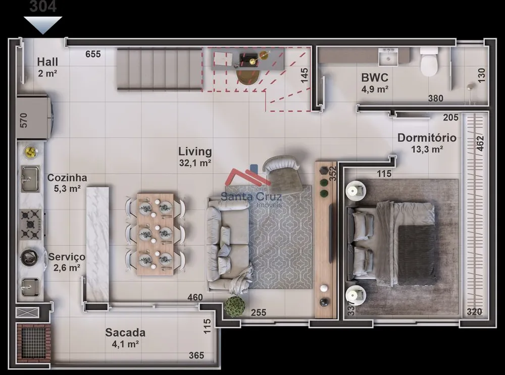 Apartamento, 4 quartos, 133 m² - Foto 10