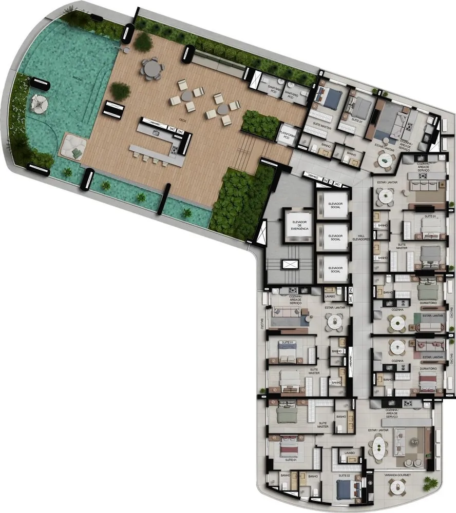 Apartamento, 2 quartos, 74 m² - Foto 10
