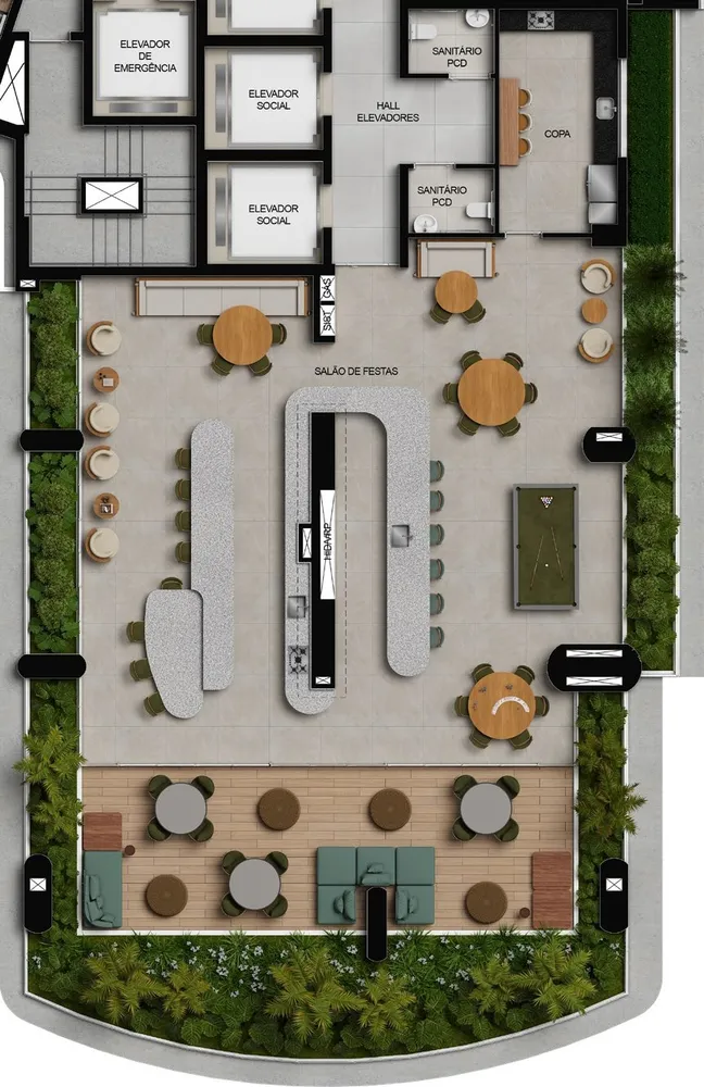 Apartamento, 1 quarto, 37 m² - Foto 12