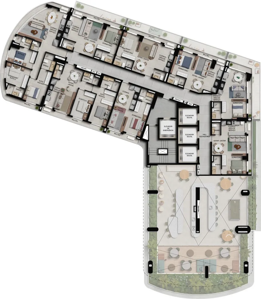 Apartamento, 1 quarto, 37 m² - Foto 16