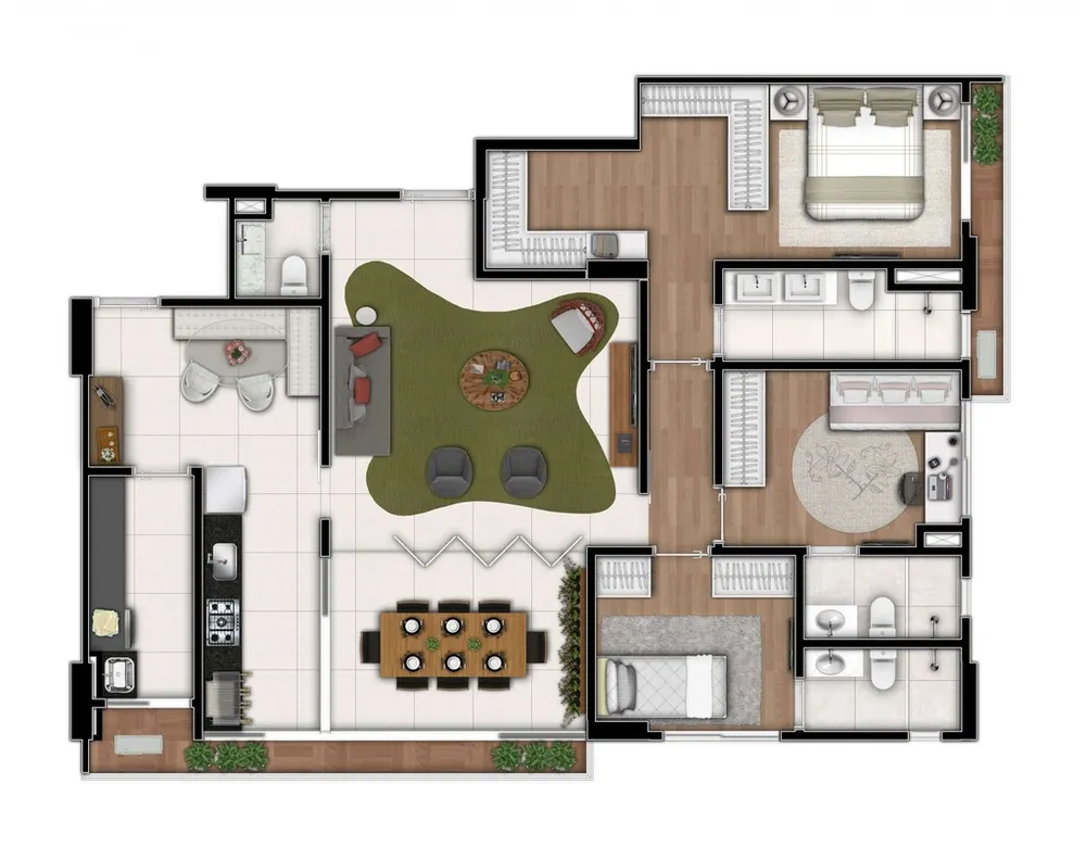 Apartamento, 3 quartos, 130 m² - Foto 14