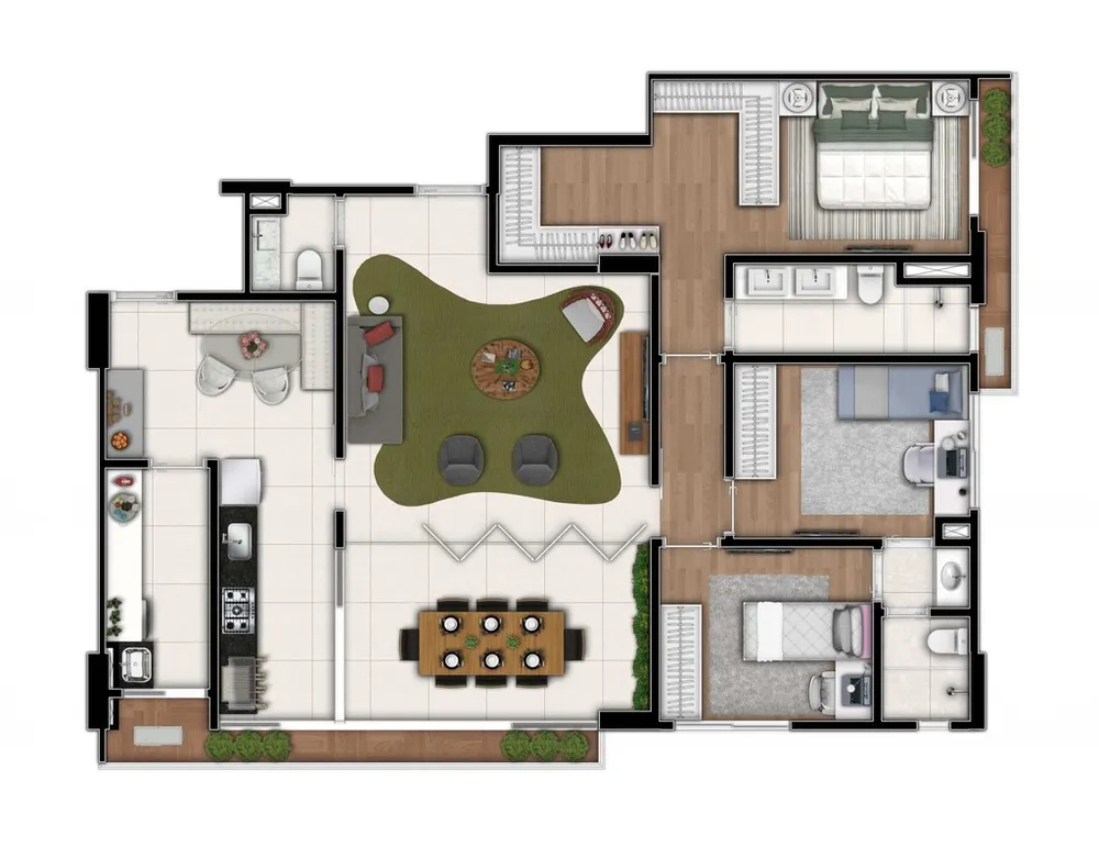 Apartamento, 3 quartos, 130 m² - Foto 15