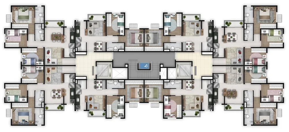 Apartamento, 3 quartos, 61 m² - Foto 7
