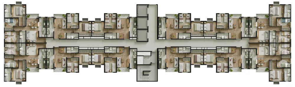 Apartamento, 3 quartos, 61 m² - Foto 14