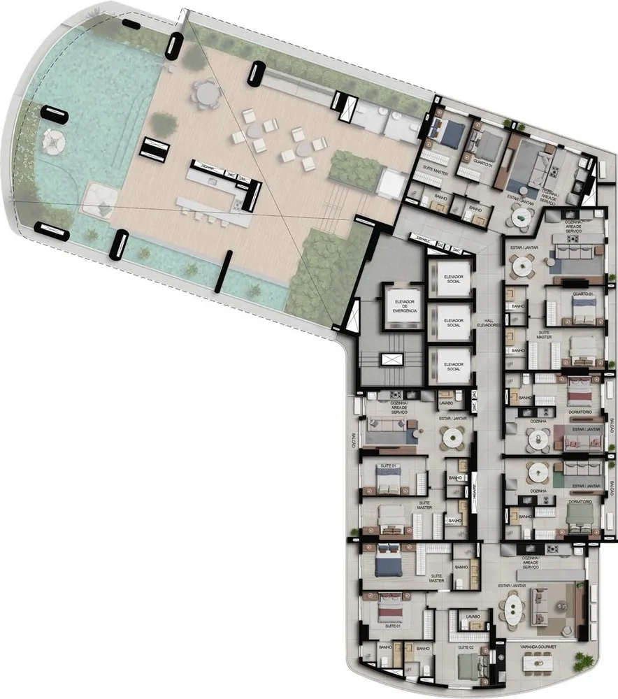 Apartamento, 3 quartos, 141 m² - Foto 12
