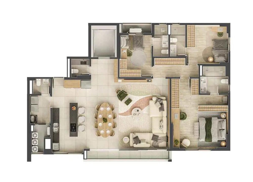 Apartamento, 4 quartos, 289 m² - Foto 16