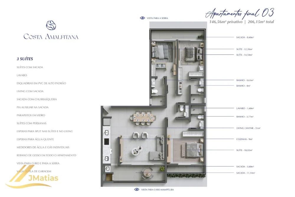 Apartamento, 2 quartos, 100 m² - Foto 3