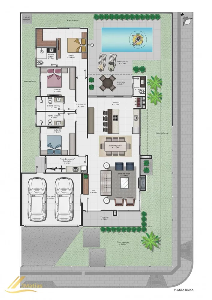 Casa, 3 quartos, 195 m² - Foto 4