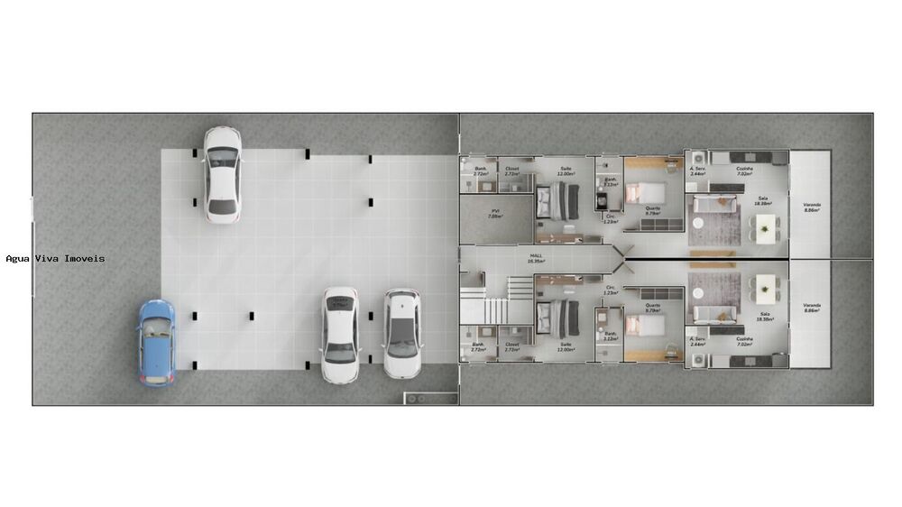 Apartamento, 2 quartos, 72 m² - Foto 9