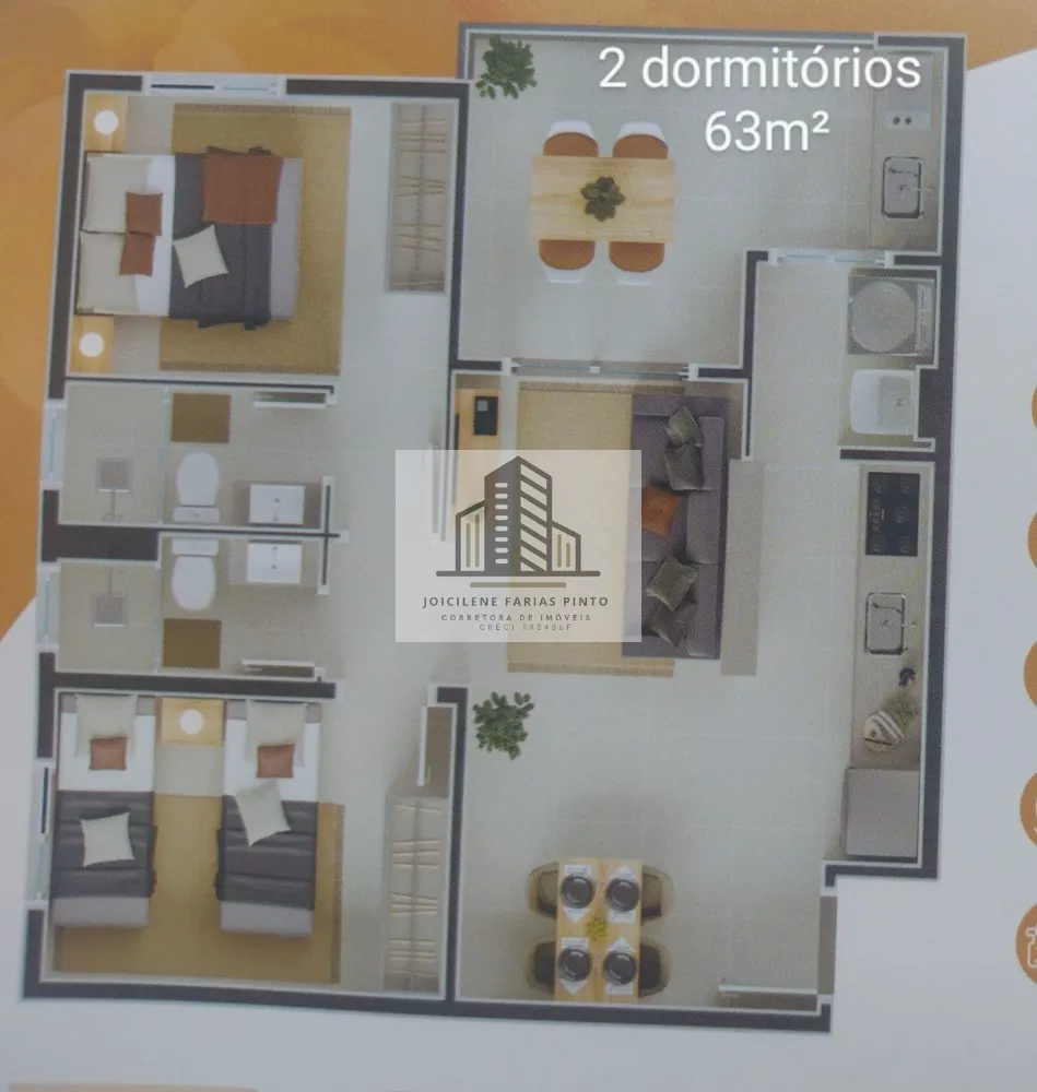 Apartamento, 2 quartos, 65 m² - Foto 9