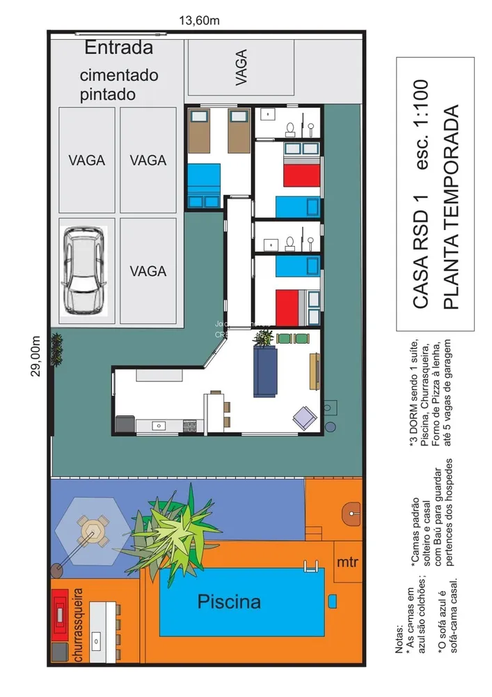 Casa, 3 quartos, 265 m² - Foto 20