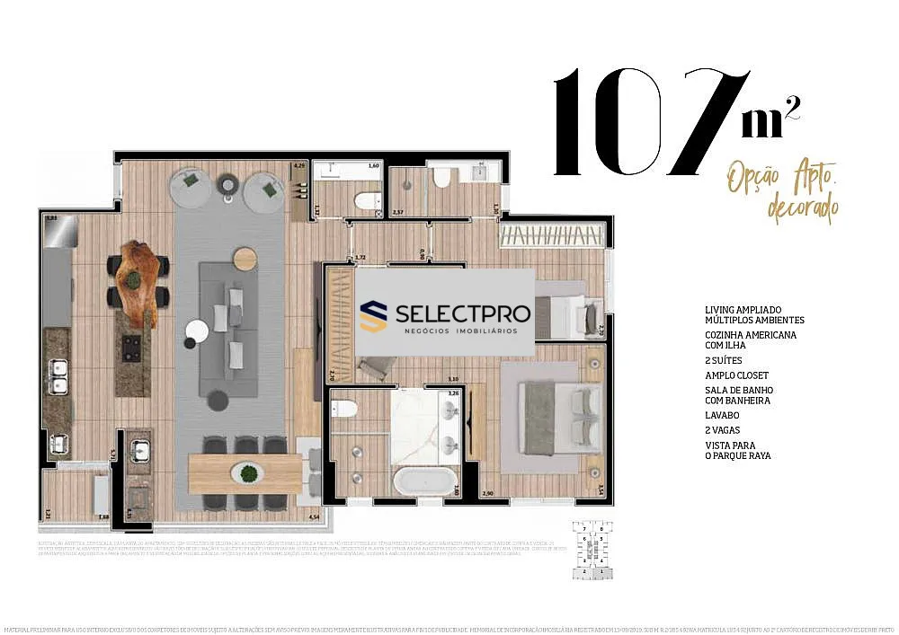 Apartamento, 3 quartos, 107 m² - Foto 14