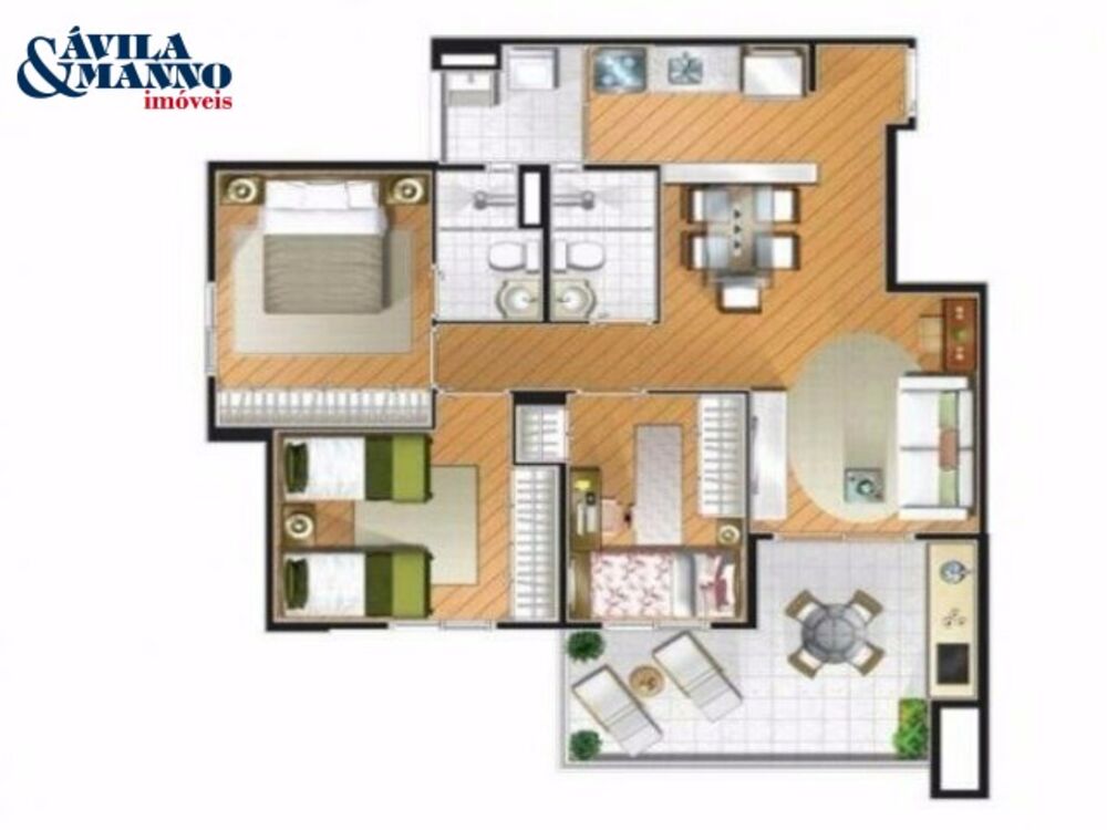 Apartamento à venda com 3 quartos, 75m² - Foto 13
