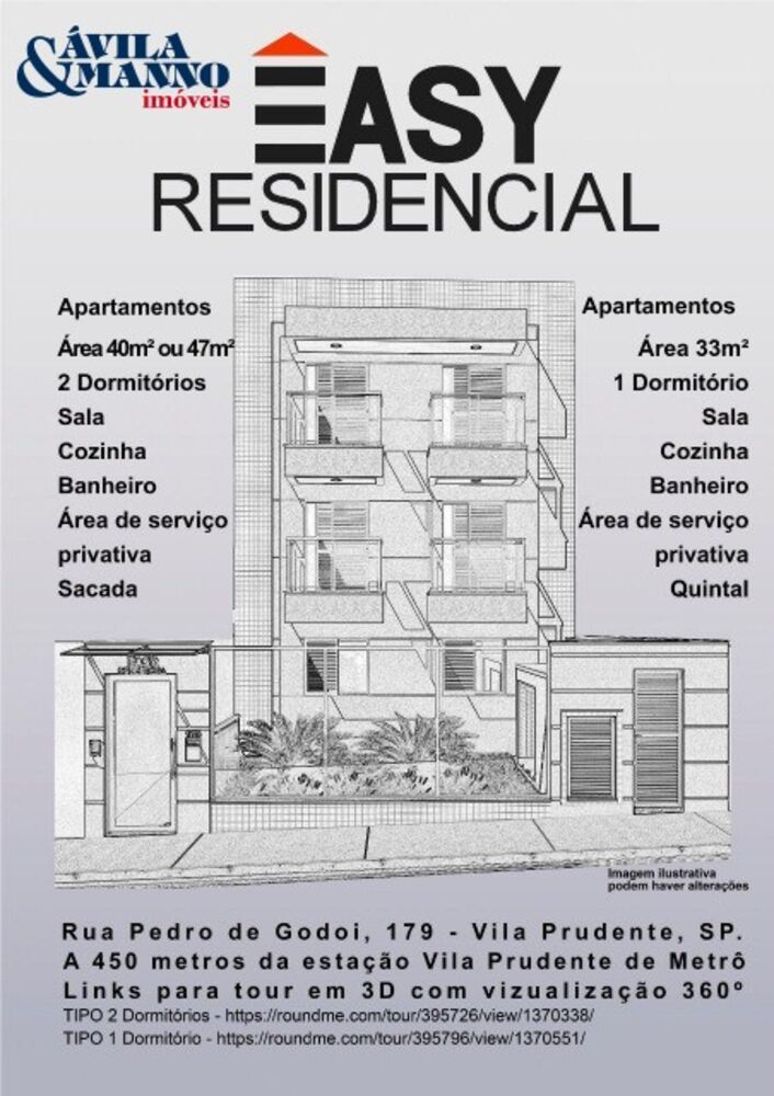 Apartamento, 1 quarto, 33 m² - Foto 2