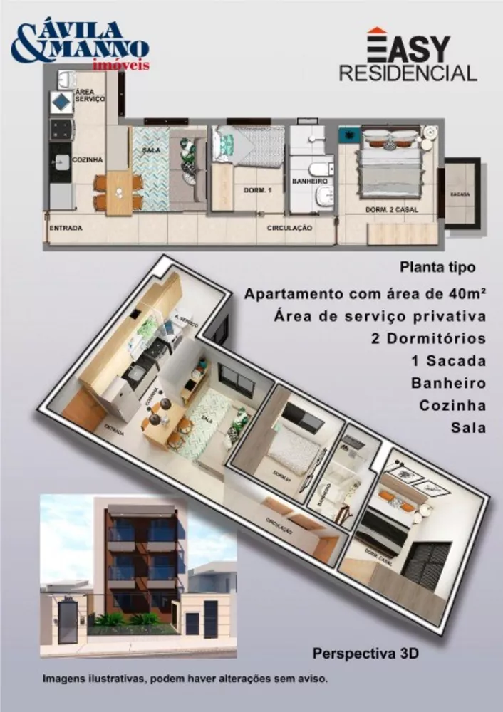 Apartamento, 1 quarto, 33 m² - Foto 10