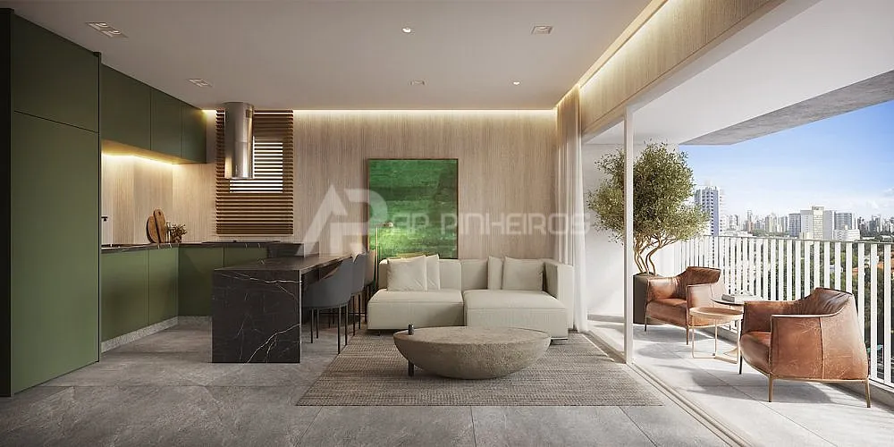Apartamento, 1 quarto, 54 m² - Foto 3