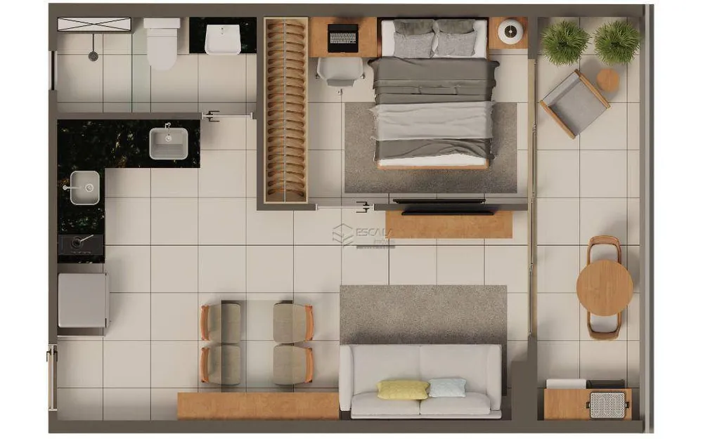 Apartamento, 2 quartos, 65 m² - Foto 12