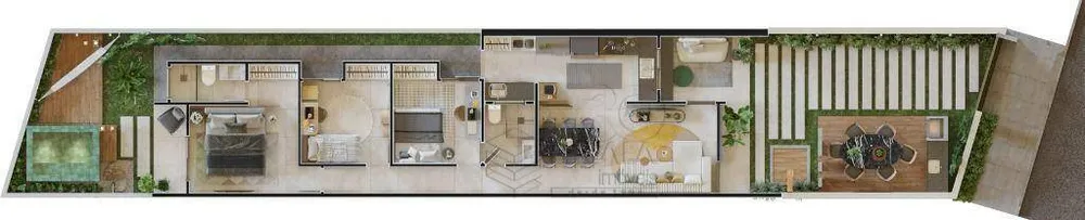 Casa de Condomínio, 3 quartos - Foto 1
