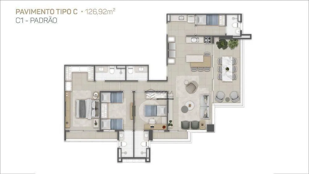Apartamento, 3 quartos, 94 m² - Foto 12