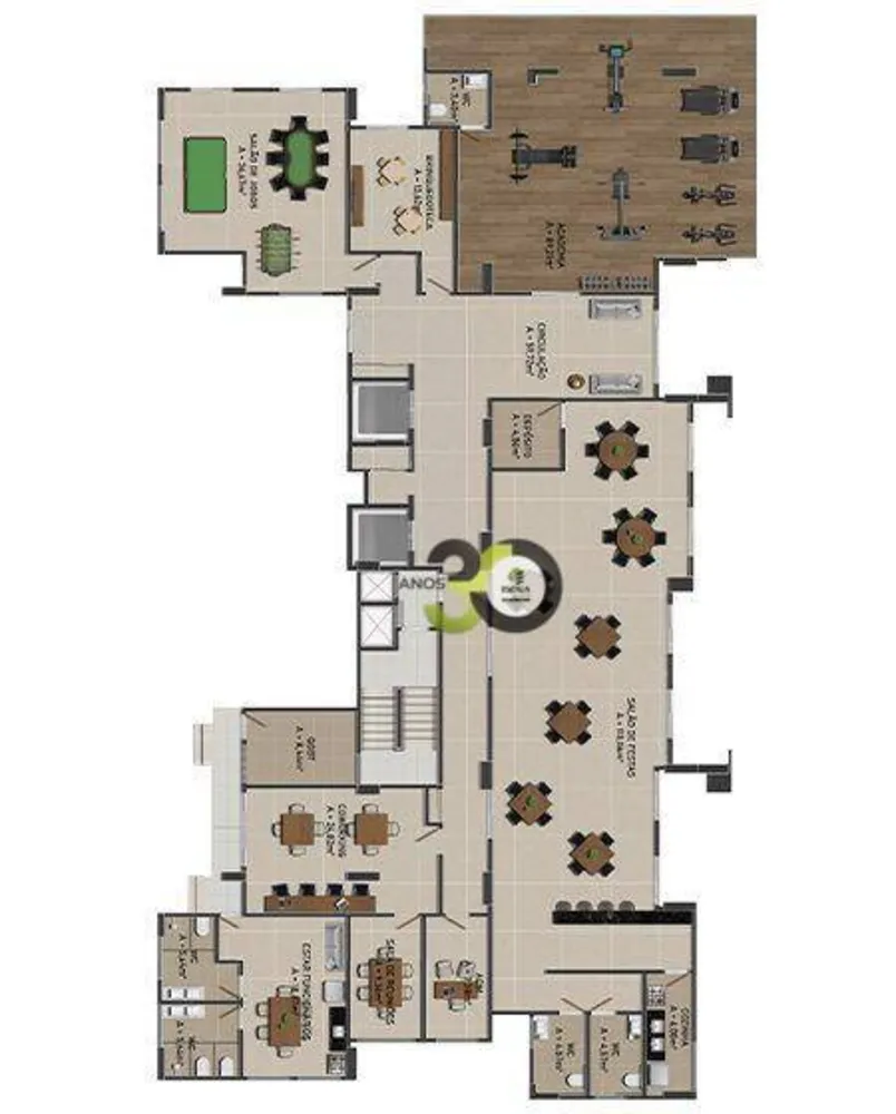 Apartamento, 3 quartos, 93 m² - Foto 4