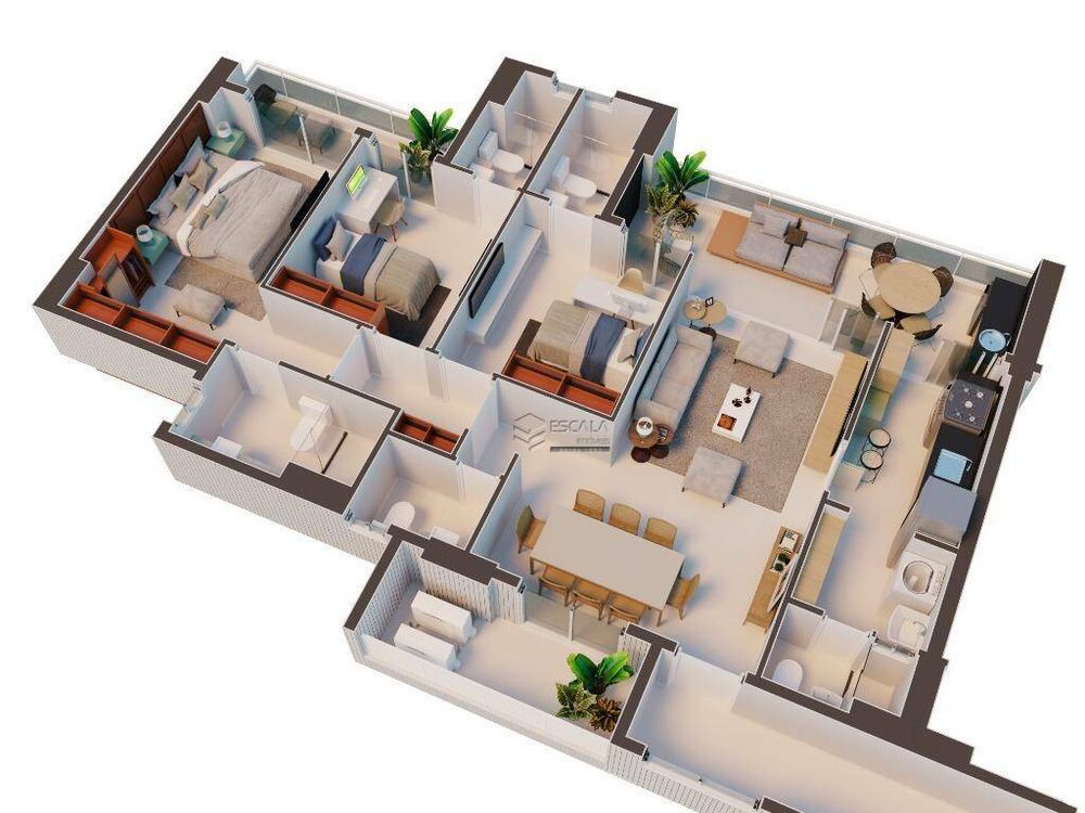 Apartamento à venda com 3 quartos, 117m² - Foto 10