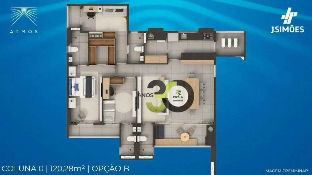 Apartamento, 3 quartos, 120 m² - Foto 7