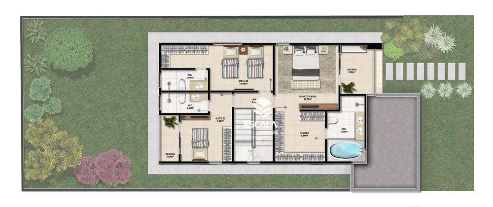 Casa de Condomínio à venda com 4 quartos, 183m² - Foto 3