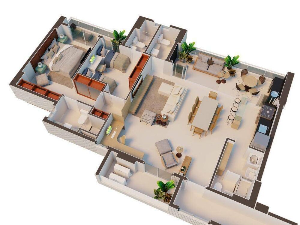Apartamento à venda com 3 quartos, 117m² - Foto 10