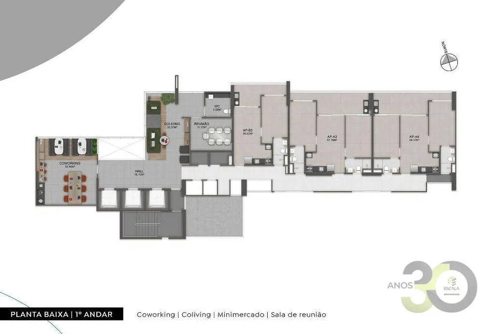 Apartamento, 2 quartos, 60 m² - Foto 4