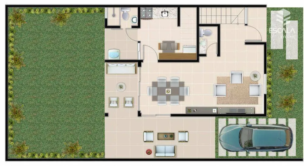 Casa de Condomínio, 3 quartos - Foto 9