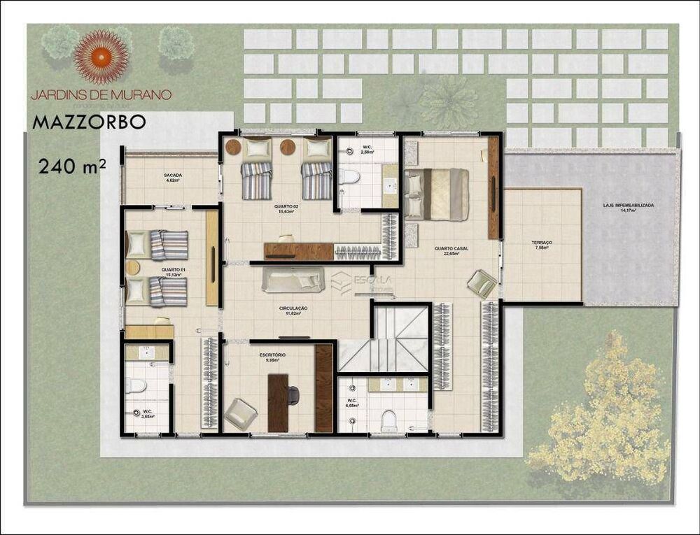 Casa de Condomínio, 4 quartos - Foto 7