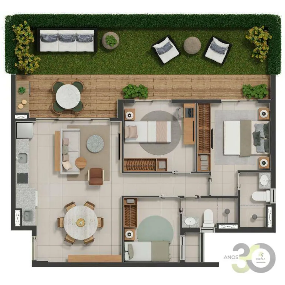 Apartamento, 2 quartos, 111 m² - Foto 8