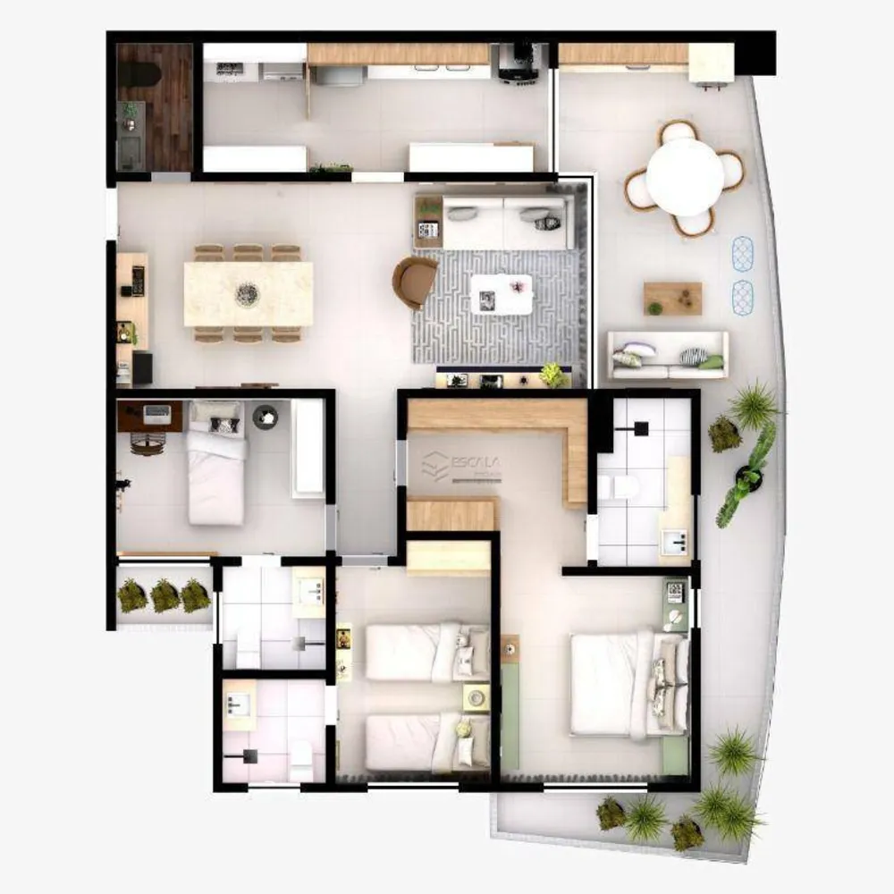 Apartamento, 3 quartos, 120 m² - Foto 8