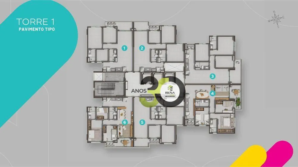 Apartamento, 2 quartos, 55 m² - Foto 7