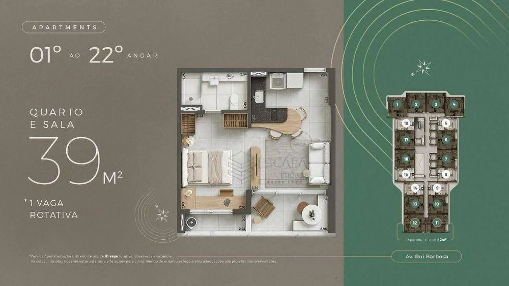 Apartamento, 2 quartos, 67 m² - Foto 12