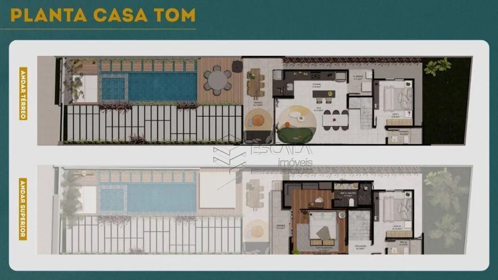 Casa de Condomínio, 3 quartos - Foto 7