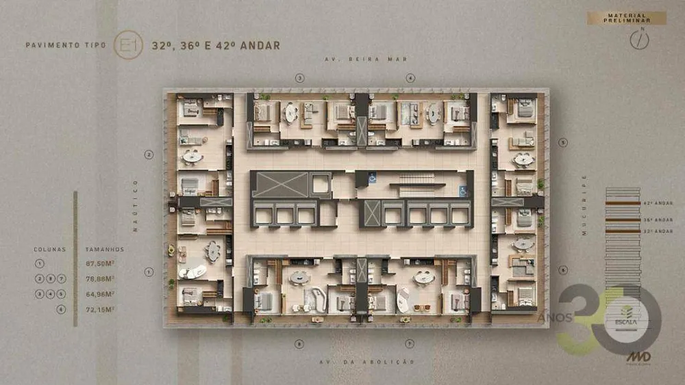 Apartamento, 2 quartos, 78 m² - Foto 8