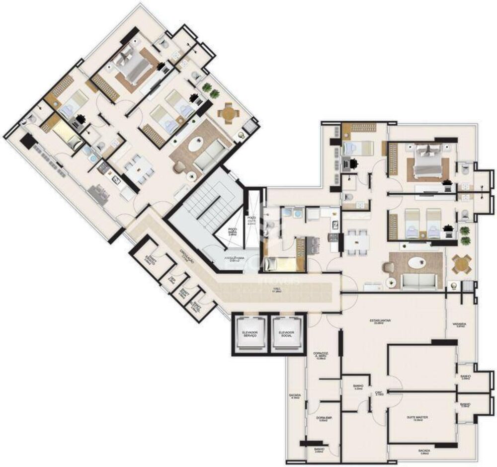 Apartamento, 3 quartos, 112 m² - Foto 24