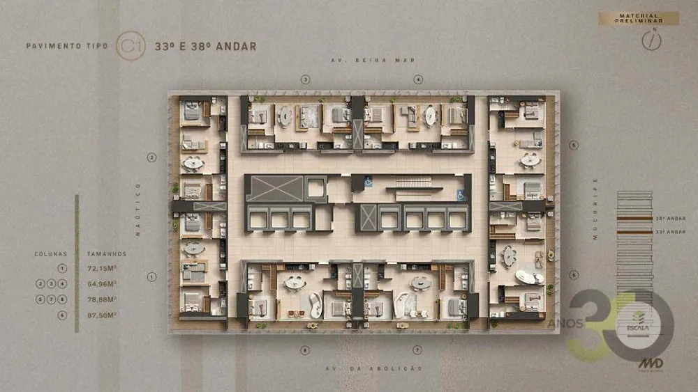 Apartamento, 1 quarto, 32 m² - Foto 9