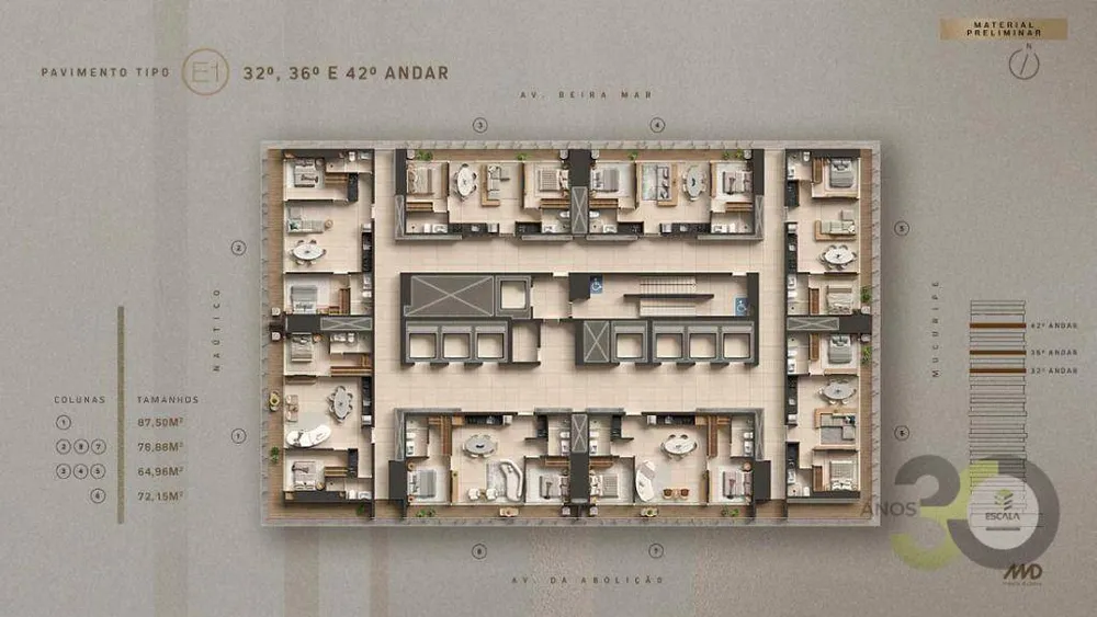 Apartamento, 2 quartos, 64 m² - Foto 7