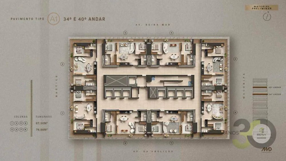 Apartamento, 2 quartos, 64 m² - Foto 3