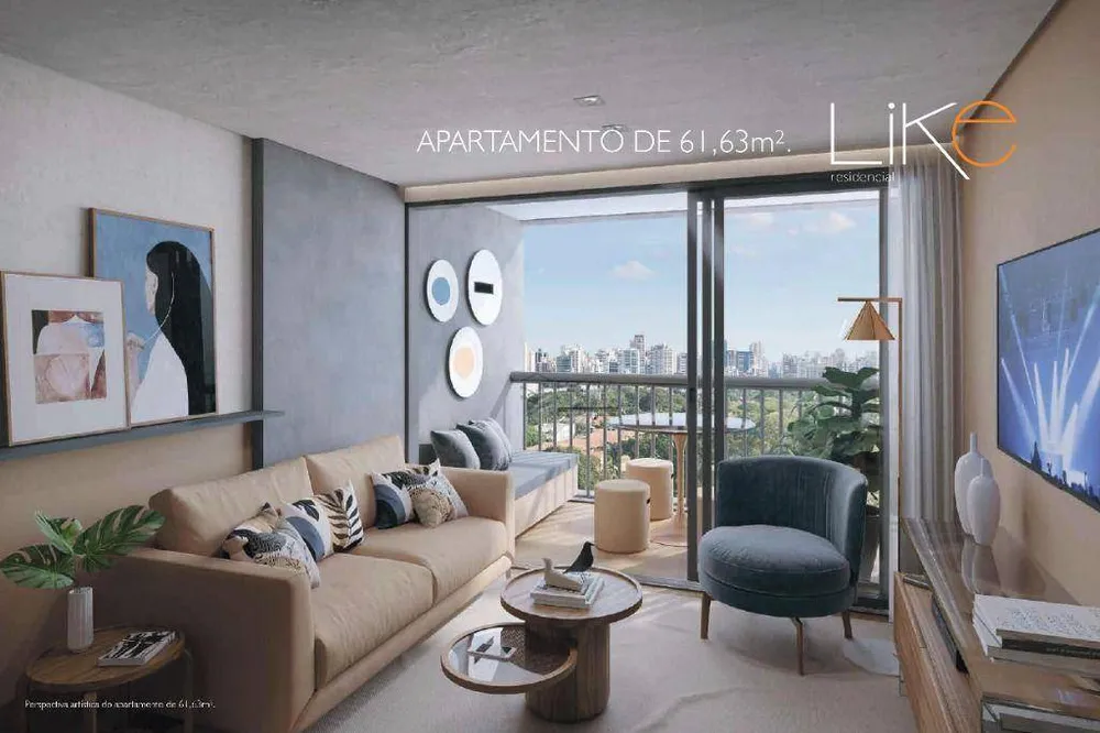 Apartamento, 2 quartos, 54 m² - Foto 2
