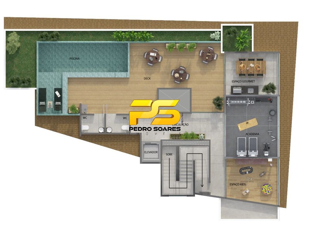 Apartamento, 2 quartos, 56 m² - Foto 4