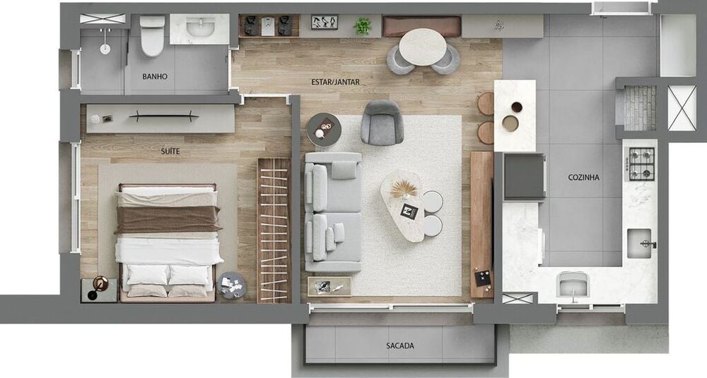Apartamento, 2 quartos, 90 m² - Foto 3