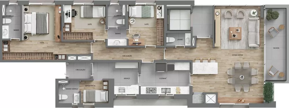 Apartamento, 2 quartos, 90 m² - Foto 19