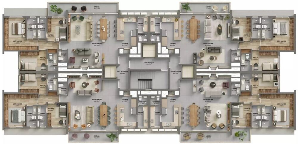 Apartamento, 3 quartos, 161 m² - Foto 10