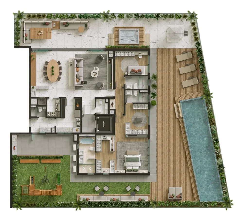 Apartamento, 3 quartos, 397 m² - Foto 4